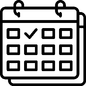 monthly planning icon