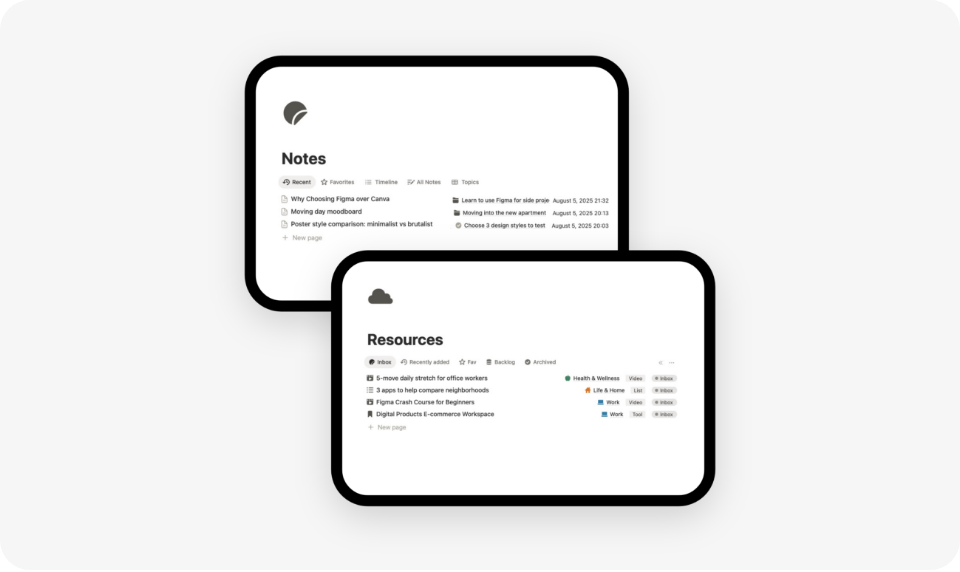 second brain resources