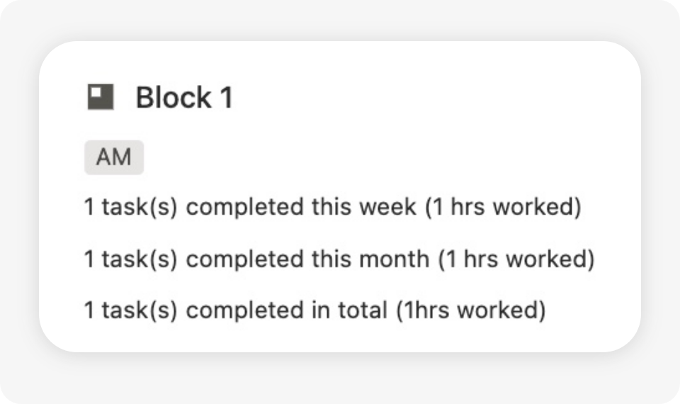 notion time tracking template