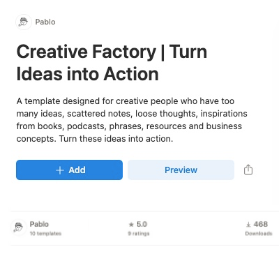 review notion template ideas tracker