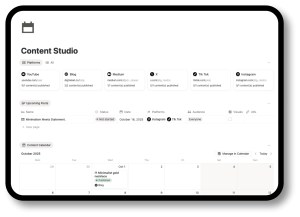 notion content calendar template